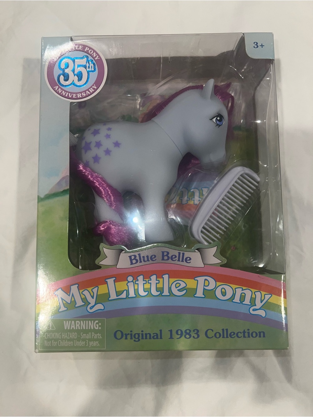 Retro 1983 collection My Little Pony Blue belle